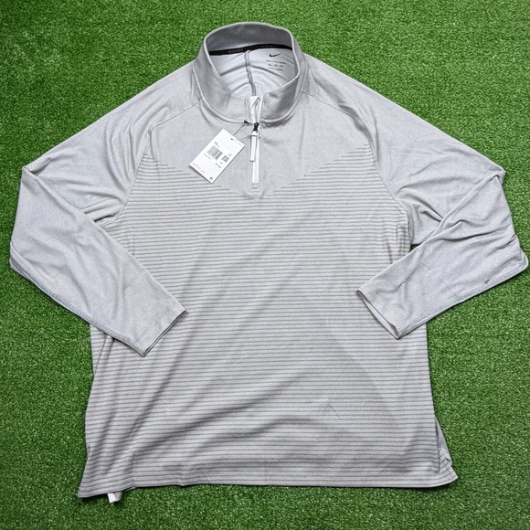 Nike Other - Nike Dri-Fit ADV Vapor 1/4 Zip Golf Jacket Pullover Grey DH0982-025 Mens XXL